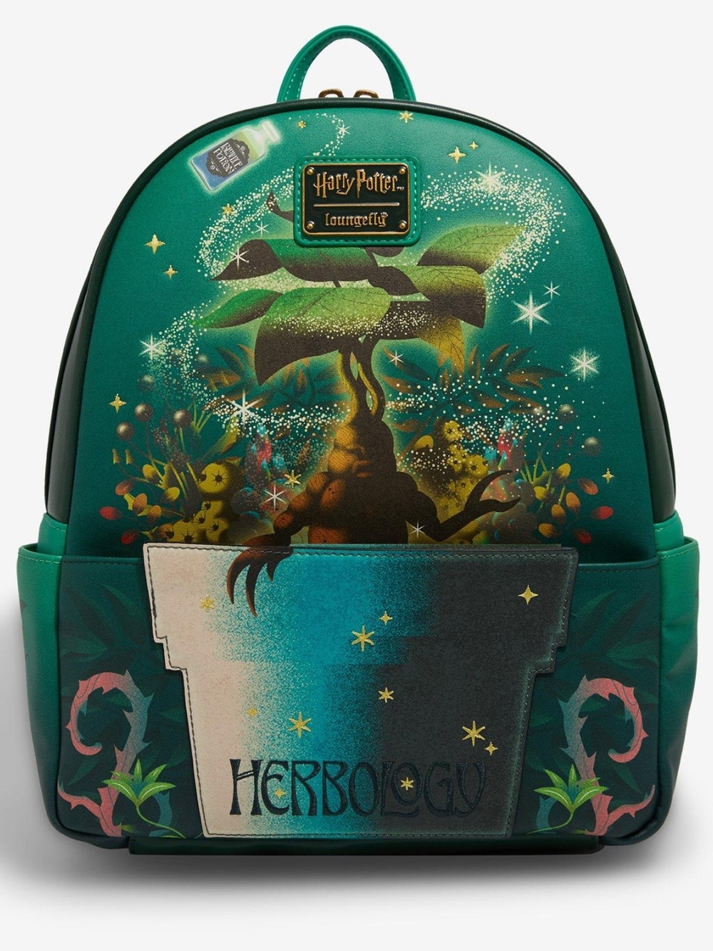 Loungefly Harry Potter Herbology Mandrake Mini Backpack Boxlunch Exclusive New!